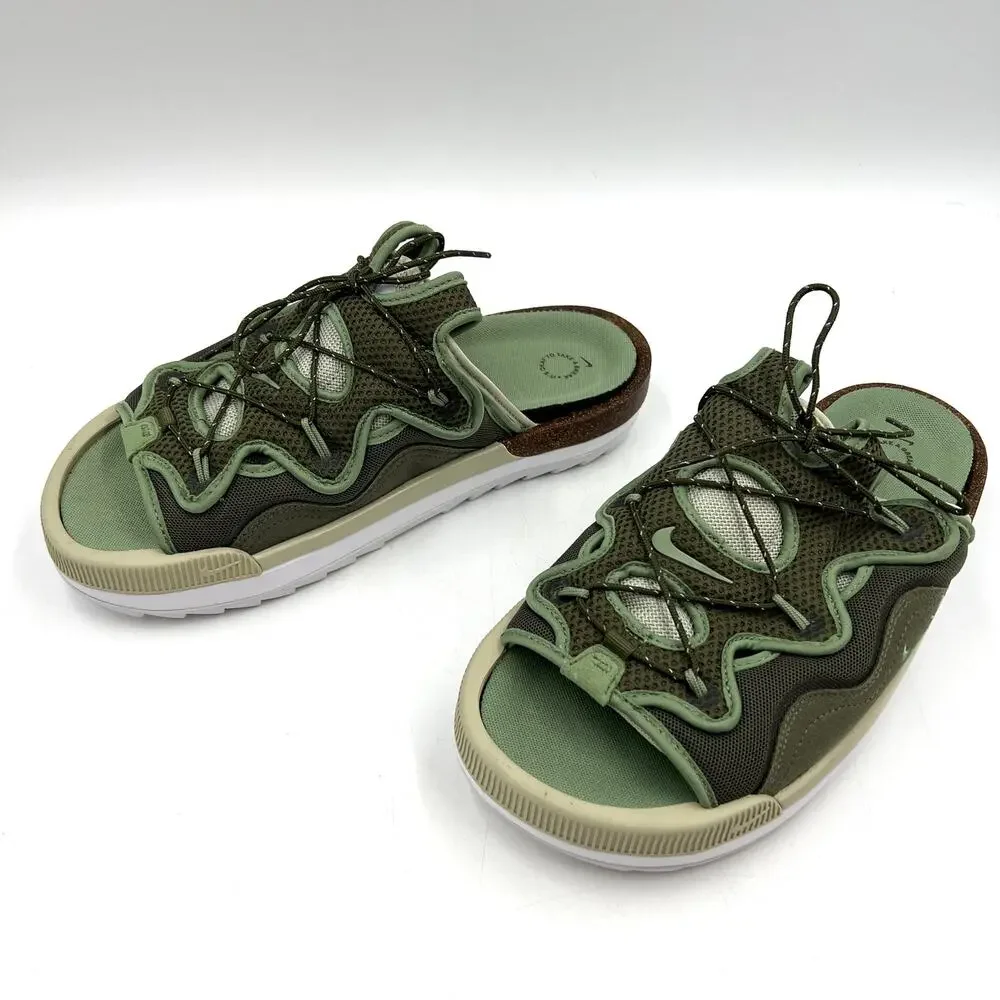 Nike Offline Slides Sandals Mens Sporty Green CZ0332-200